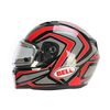 Red/Titanium/Black Qualifier Machine Snow Helmet w/Electric Shield 