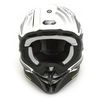 White/Gray/Black VFX-EVO Blazon TC-6 Helmet