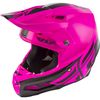 Black/Pink F2 Carbon MIPS Shield Helmet