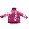 Youth Wineberry/White Weave/Electric Pink Revo X Jacket