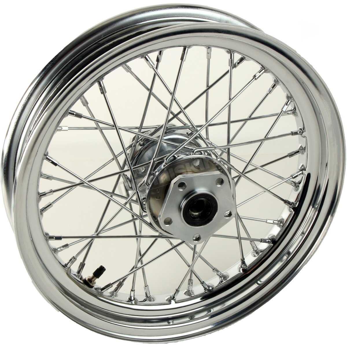 TARAZON 18 x 3.5 Fat Spoke Rear Tubeless Wheel Rim for Harley Softail Dyna with 25mm Axle Bearing Chormed Color Wheel 