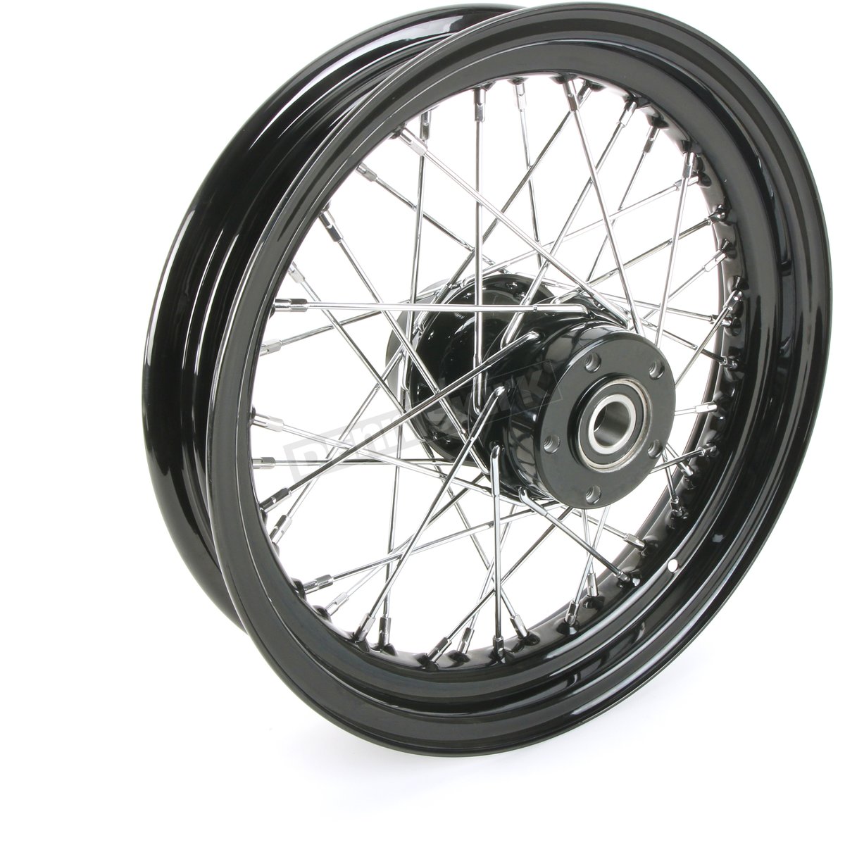 Drag Specialties Gloss Black 17x4.5 Rear Wheel - 0204-0575 Harley