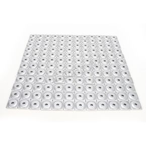 Aluminum Square Support Plates for 5/16 in. Studs (144/Pkg)