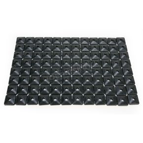 Air Lite Square Black Backer Plates for 5/16 in. Studs