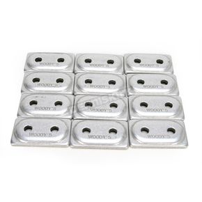 Double Digger Aluminum Support Plates For 5/16 in. Studs (12/Pkg)