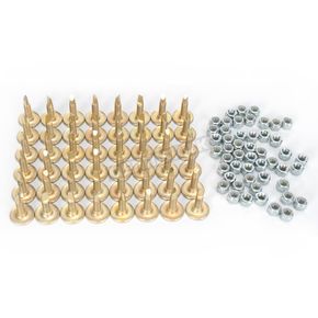 1.205 in. Chisel Tooth Traction Master Steel Studs (48 pk)