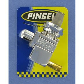 The Guzzler Fuel Valve - 22mm Polished - Dual Outlet