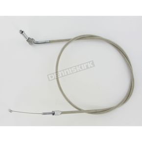 Armor Coat Braided Stainless Steel Push Throttle Cable