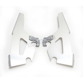 Silver Fats/Slims No-Tool Trigger-Lock Windshield Plate Kit