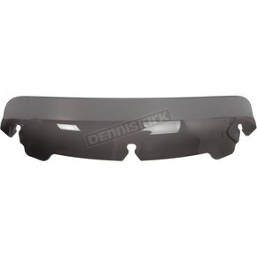 Replacement Dark Black Smoke 3 in. Spoiler Windshield For OEM Batwing Fairing Only