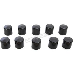 Black 3/8 in. Hex Bolt/Nut Covers