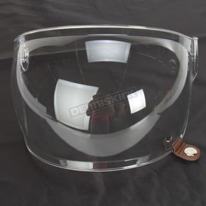 Clear Bubble Shield with Brown Tab for Bullitt Helmets