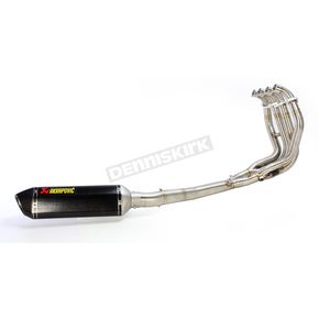 Racing Line Exhaust System w/Carbon Hex-Shaped Muffler