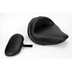 Smooth Vintage Solo Seat with Driver Backrest