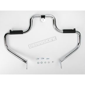 The Multibar Chrome Highway Bar w/Rubber Footrests