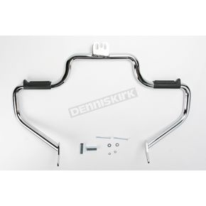 The Multibar Chrome Highway Bar w/Rubber Footrests
