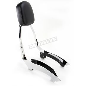 Short 14 in. Square Sissy Bar w/Pad