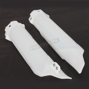 White Repacement Fork Tube Protectors 