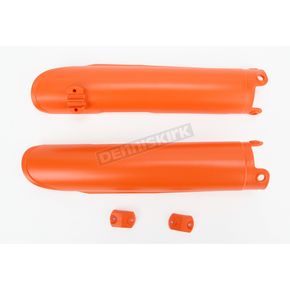 Orange Lower Fork Cover Set for Inverted Forks