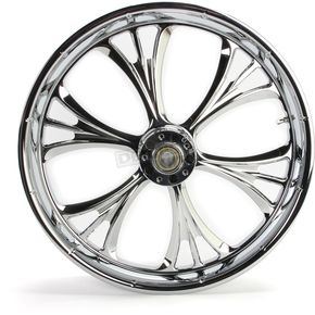 Chrome 21 x 3.5 Dual Disc Majestic Front Wheel (w/ABS)