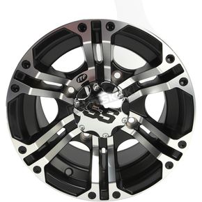 Front/Rear Machined w/Black Accents SS212 12x7 Wheel