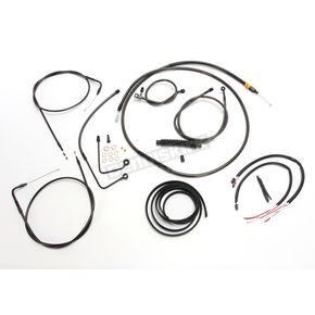 Complete Midnight Series Handlebar Cable/Brake Line Kit for use w/18