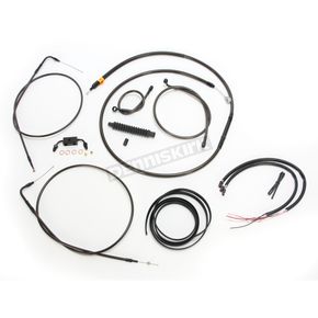 Complete Midnight Series Handlebar Cable/Brake Line Kit for 15