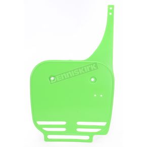 Neon Green Front Number Plate
