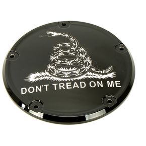 Black Don't Tread On Me Derby Cover