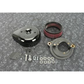 Stealth Air Cleaner Kit with Black Teardrop Cover