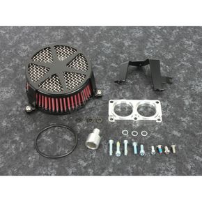 Chrome Spoke Air Cleaner Kit