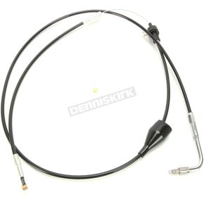 Black Vinyl Coated Idle Cable for Use w/18 in. to 20 in. Ape Hangers