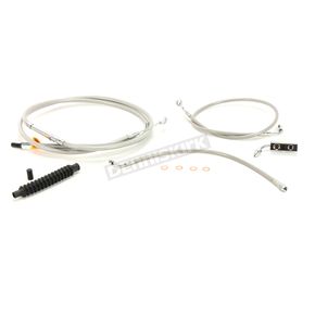 Braided Stainless Standard Handlebar Cable Kit for 15
