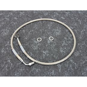 Stainless Steel Extended Front Brake Line Kit wABS +10