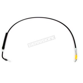 Black Vinyl Clutch Cable for use w/12-14 in. Ape Hanger