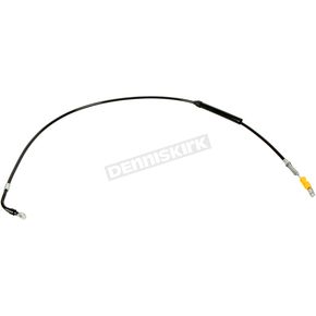 Black Vinyl Clutch Cable for use w/15-17 in. Ape Hanger