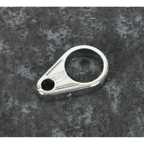 Chrome 1 1/4 in. Slotted Clutch Cable Clamp