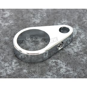 Chrome 1 1/4 in. Clutch Cable Clamp