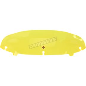 4 in. Yellow Flared Windshield