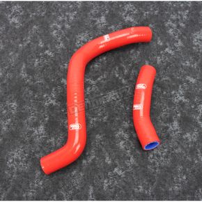 Red Race Fit Radiator Hose Kit w/o Clamps