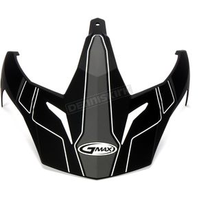 Matte White/Black/Red Visor for GM11D Expedition Dual Sport Helmet