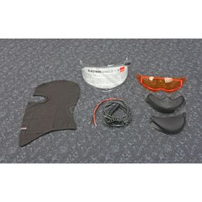 Clear Electric Lens Snow Shield Kit w/Balaclava for Stream Helmets