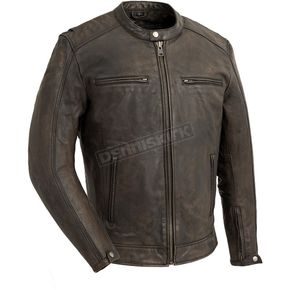 Black Hipster Leather Jacket