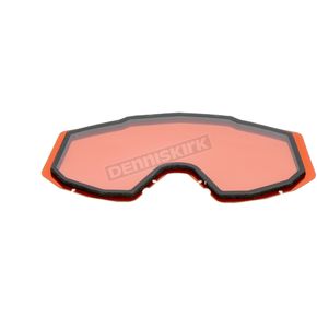 Orange Mirror Replacement Dual Lens for Trace Goggles