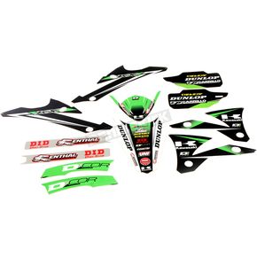 Kawasaki Team Green Graphics Trim Kit