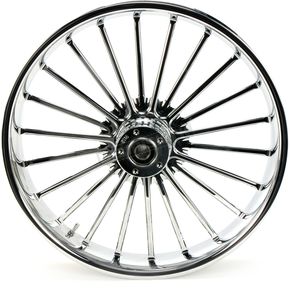 Front 21 in. x 3.5 in. One-Piece Illusion Forged Aluminum Wheel w/ABS