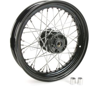 Gloss Black 16x3 Rear Wheel