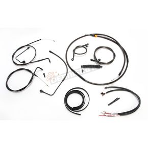 Complete Midnight Series Handlebar Cable/Brake Line Kit for use w/15