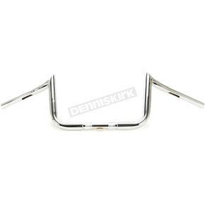 Chrome 10 in. Prime Ape 1 1/4 in. Handlebar (For use w/ or w/o TBW)