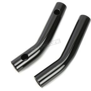 Gloss Black 8 in. Kage Fighter Handlebar 1 1/4 in. Pullback Risers